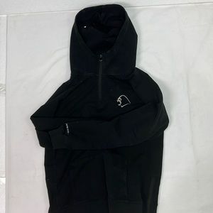 #0599A Ape Athletics Black Zip-Up Jacket | Size: L